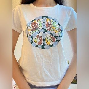 Vans peace sign T-shirt